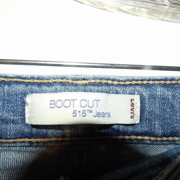 Levi's Boot Cut 515 Retro Jeans Sz 14 - Picture 4 of 7